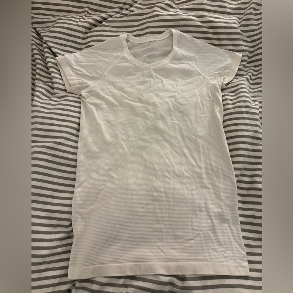 White Lulu Lemon Tshirt